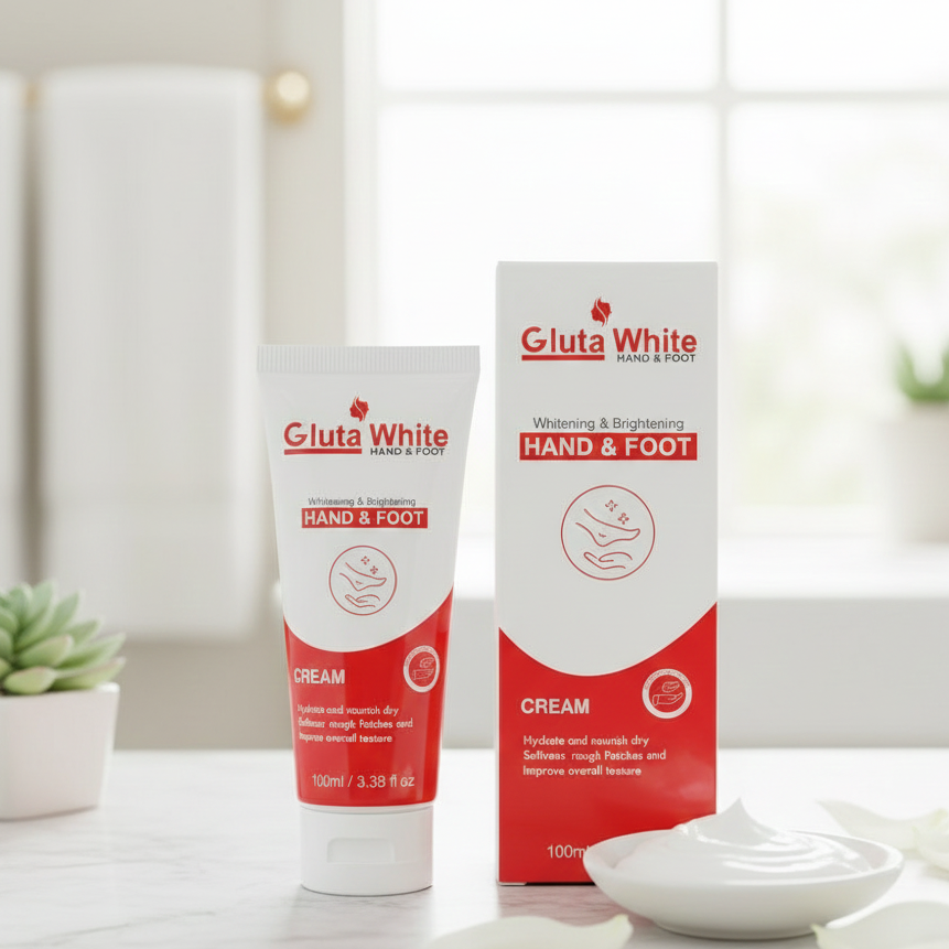 Gluta White Hand &amp; Foot Whitening & Brightening Cream
